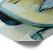 Milk Thistle Ninja Girl Art Poster (Hoek)