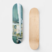 Milk Thistle Ninja Girl Skateboard (Voorkant)