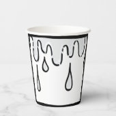 Milk Two Dimensional Comic Birthday Party  Papieren Bekers (Achterkant)