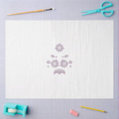 Milk White Classic Roos decoratief ontwerp Tissuepapier (Craft)