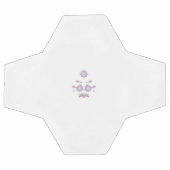 Milk White Classic Roos decoratief ontwerp Voetbal (Enkel)