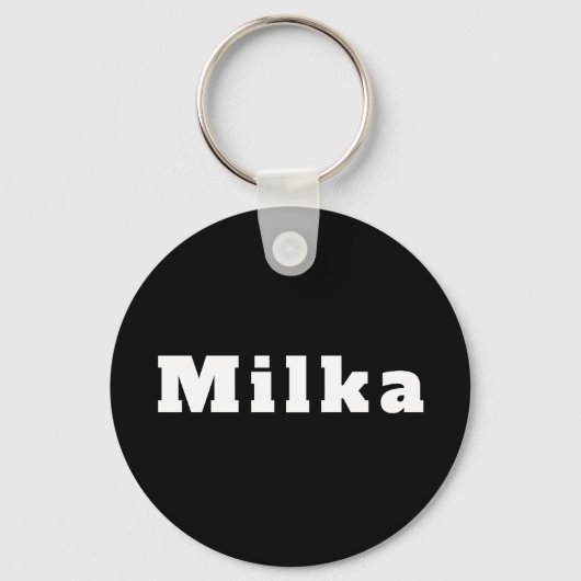 Milka Sleutelhanger (Achterkant)