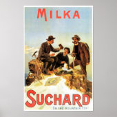 MILKA SUCHARD Swiss Chocolates on the Mountain Top Poster (Voorkant)