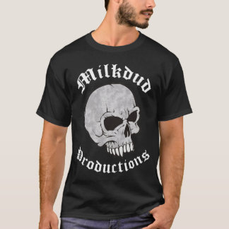 Milkdud Productions Skull T-shirt