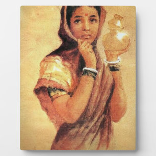 Milkmaid 1904, ingediend door Raja Ravi Varma Fotoplaat