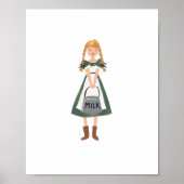 Milkmaid Art Print (Voorkant)