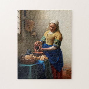 Milkmaid / Kitchen Maid - Johannes Vermeer Legpuzzel