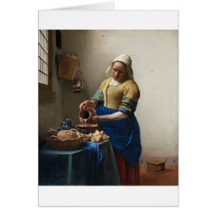 Milkmaid van Johannes Vermeer