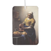 Milkmaid van Johannes Vermeer Luchtverfrisser (Voorkant)