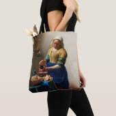 Milkmaid van Vermeer Tote Bag (Dichtbij)