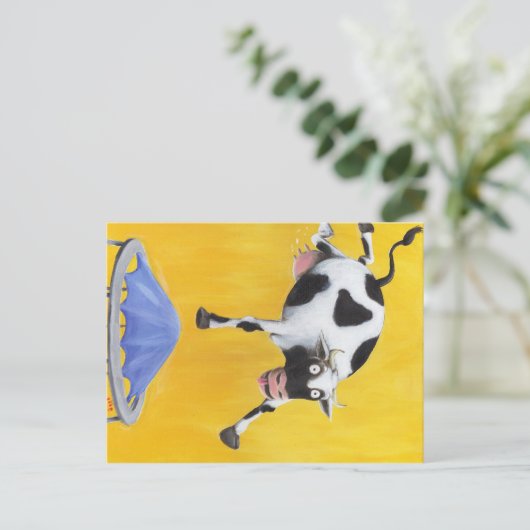 Milkshake Briefkaart (Staand voorkant)