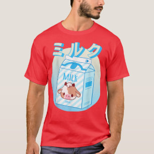 Milkshake cartoon pastel Japan retro 90s T-shirt