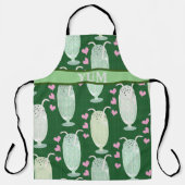 Milkshake Fun Mint Cartoon Retro Pattern Cute Fun Schort (Voorkant)