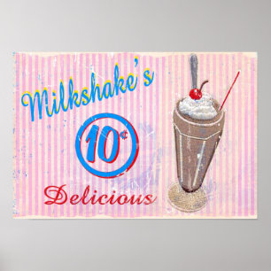 Milkshake II-Poster Poster