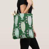Milkshake Madness Green Mint Cute Art Design Tote Bag (Dichtbij)