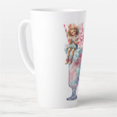 milkshake meisje latte mok (Linkerhoek)