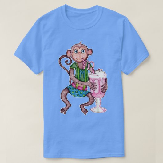 Milkshake Monkey T-shirt (Design voorkant)