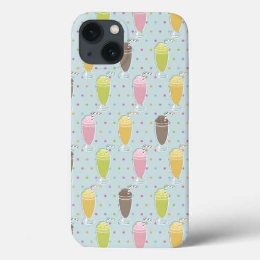 Milkshake Pattern Case-Mate iPhone Case (Achterkant)