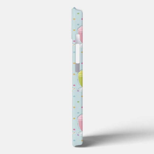Milkshake Pattern Case-Mate iPhone Case (Achterkant / Links)