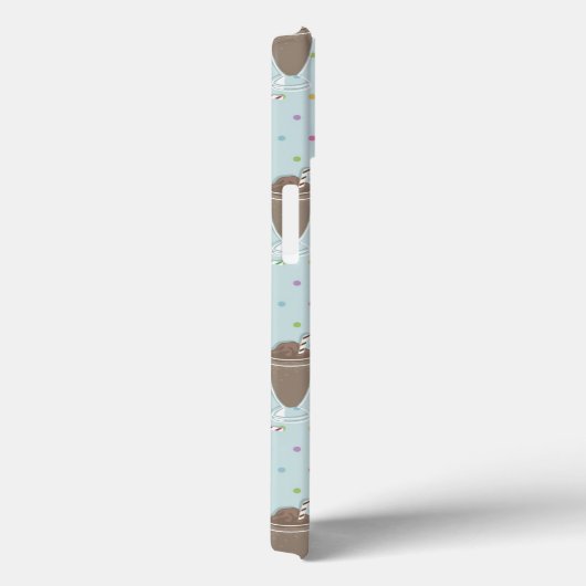 Milkshake Pattern Case-Mate iPhone Case (Achterkant / Rechts)