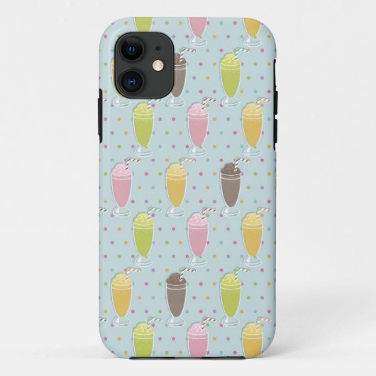 Milkshake Pattern Case-Mate iPhone Case (Achterkant)