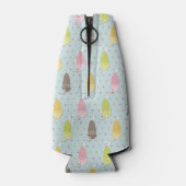 Milkshake Pattern Flesjeskoeler (Achterkant)