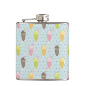 Milkshake Pattern Heupfles (Voorkant)