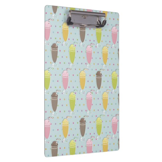 Milkshake Pattern Klembord (Rechts)