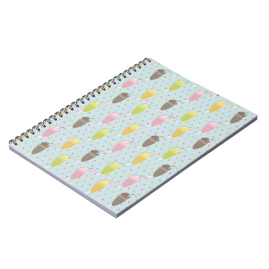 Milkshake Pattern Notitieboek (Linkerzijde)