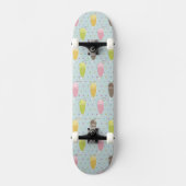 Milkshake Pattern Persoonlijk Skateboard (Voorkant)