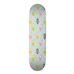 Milkshake Pattern Persoonlijk Skateboard