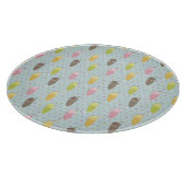 Milkshake Pattern Snijplank (Hoek)