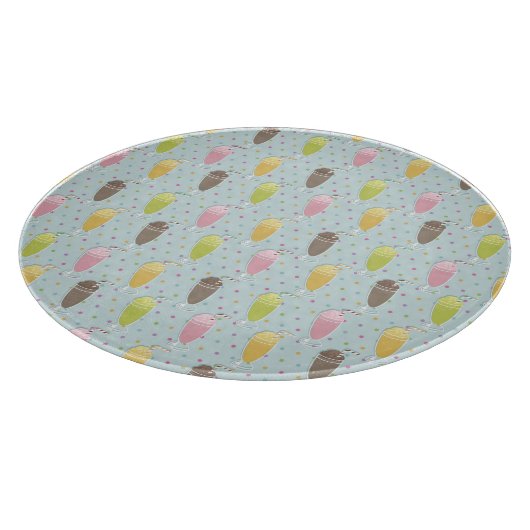 Milkshake Pattern Snijplank (Hoek)