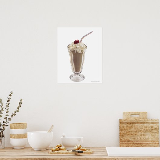 Milkshake Poster (Keuken)