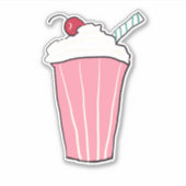 Milkshake Sticker (Voorkant)