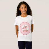Milkshake t-shirt voor meisjes (Voorkant volledig)