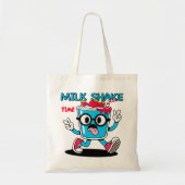 milkshake-tijd tote bag (Voorkant)
