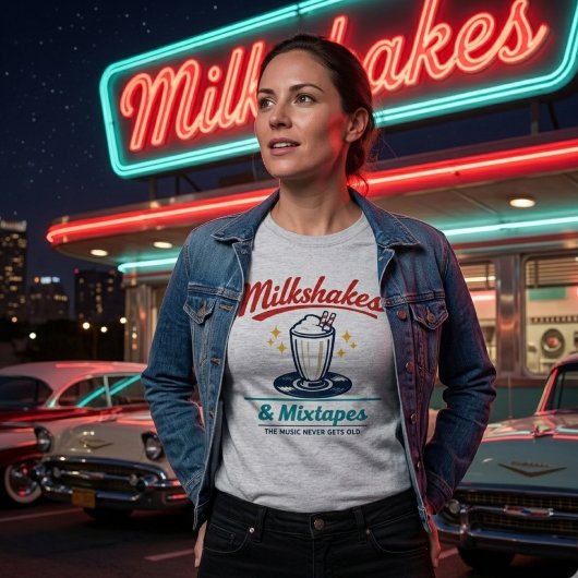 Milkshakes & Mixtapes T-shirt