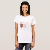 Milkshakes T-shirt (Voorkant volledig)