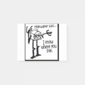 Milkwalker zegt..... Meme Post-it® Notes (Voorkant)