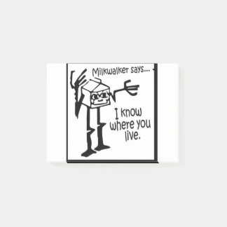 Milkwalker zegt..... Meme Post-it® Notes