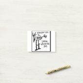 Milkwalker zegt..... Meme Post-it® Notes (Op bureau)