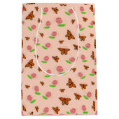 Milkweed and Monarch Butterfliy Gift Bag Medium Cadeauzakje (Voorkant)