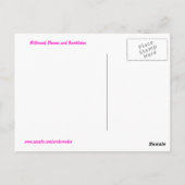 Milkweed Blooms Briefkaart (Achterkant)