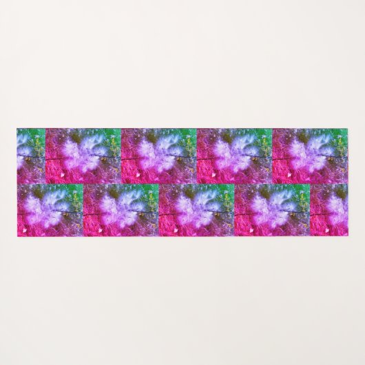 Milkweed | Botervlieg | Miami | Halve daling Yogamat (Achterkant (horizontaal))