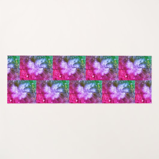 Milkweed | Botervlieg | Miami | Halve daling Yogamat (Voorkant (horizontaal))