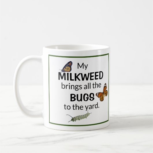 Milkweed Brings Bugs naar de Mok van de reuzenvlin (Links)