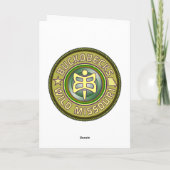 Milkweed Bug Nyph Kaart (Achterkant)