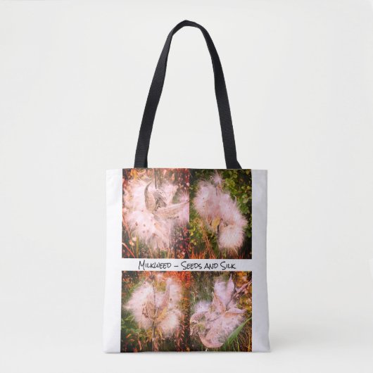 Milkweed | Canvas tas Sangria (Voorkant)