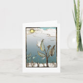 Milkweed in Winter Kaart (Voorkant)